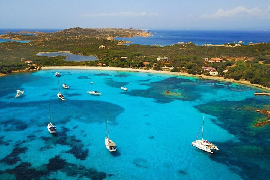 La Maddalena: Caprera,Spargi,Budelli & Santa Maria Boat Tour - Santa Maria and La Maddalena: break time, lunch choices, and real island time
