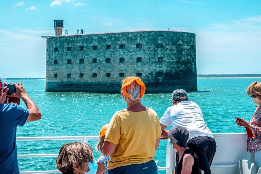 La Rochelle: Boat trip to Fort Boyard (2h00) - Old Port Landmarks: Saint Nicolas Tower and the Chain Tower