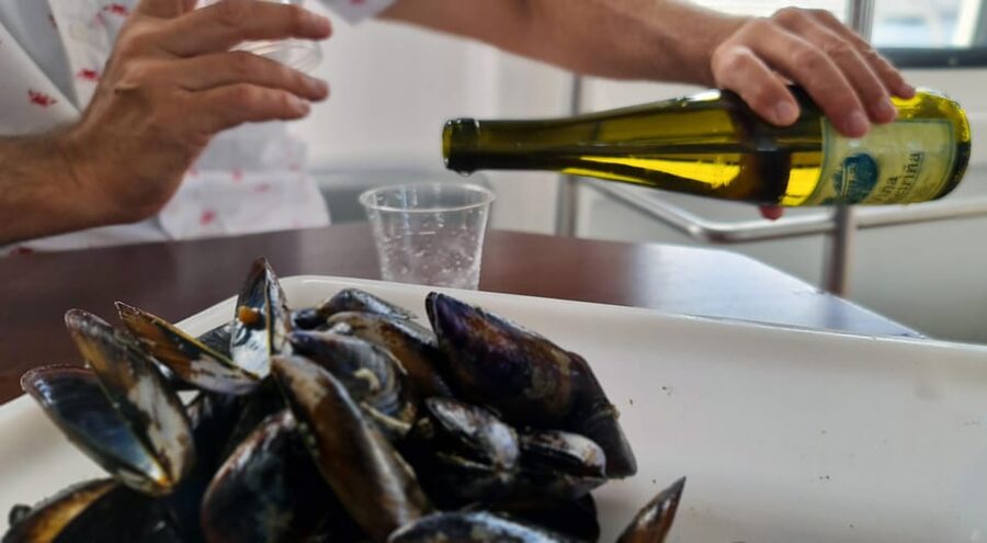 La Toja: Boat Tour at the Arousa estuary with mussel tasting - The Main Event: Unlimited Mussels and an Open Bar