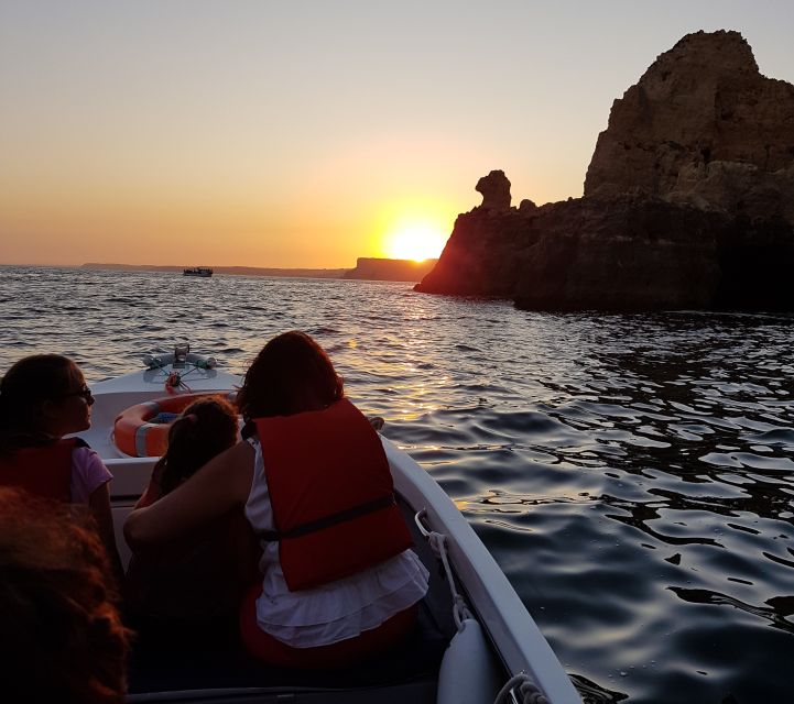 Lagos: Guided Ponta da Piedade Sunset Boat Tour - Lagos Marina meetup and what the boat experience feels like