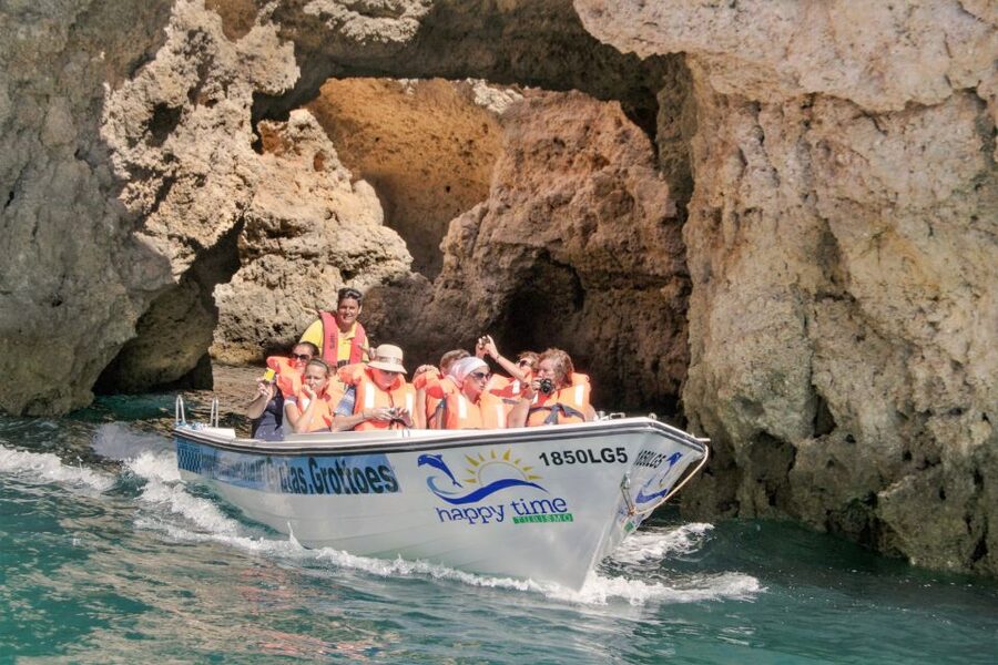 Lagos: Ponta da Piedade Rock Formations Guided Boat Tour - Key things you’ll notice on this Happy Time boat tour