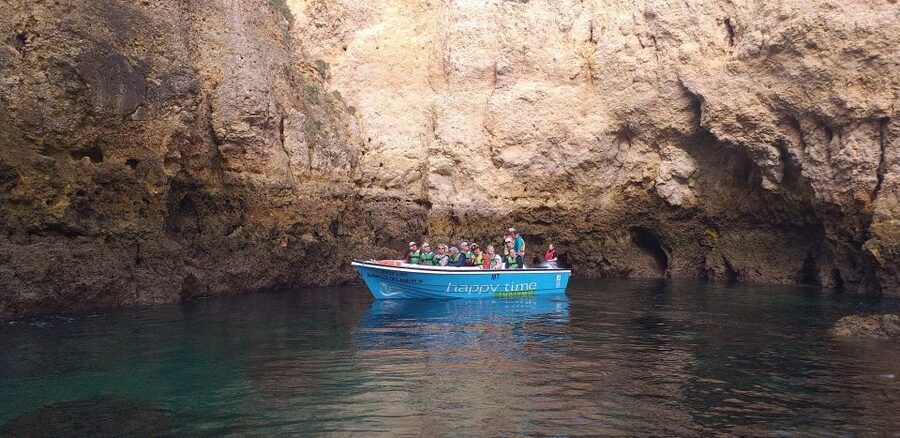 Lagos: Ponta da Piedade Rock Formations Guided Boat Tour - Ponta da Piedade from the water: the angle that makes it unforgettable