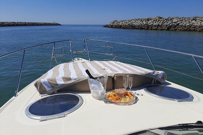 Lagos Private Boat Trip with Drinks, Snacks, Paddleboards Kayak - The freedom choice: west toward Luz/Burgau or east toward the lagoon