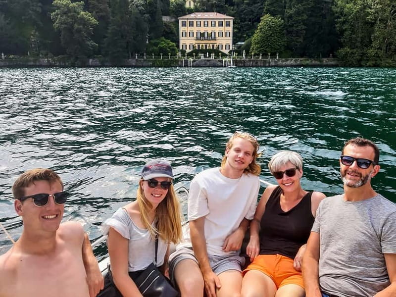 Lake Como: 2h Shared Boat Tour with Wine Tasting - Villa Pliniana: the swim break you’ll remember