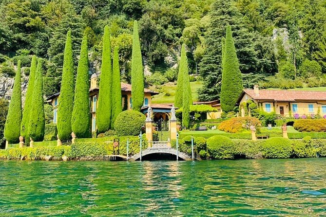 Lake Como Boat Tour - Villas, Bellagio & Scenic Highlights - Bellagio and Villa Melzi from a distance: seeing the glamour without the full commitment
