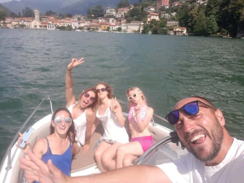 Lake Como: One-Hour Shared Boat Tour with Wine - Como pier to villa views: where the tour starts