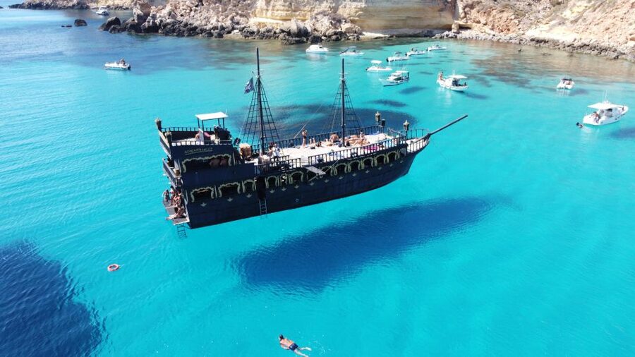 Lampedusa: Pirate Ship Boat Tour with Lunch and Music - Live Music, Cocktails-Style Fun, and a Crew With Real Personality