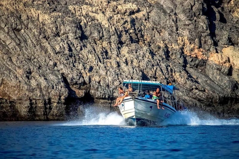 Lindos: Glass Bottom Boat Tour with Snorkeling - Boat comfort: space, music, and the crew’s pace