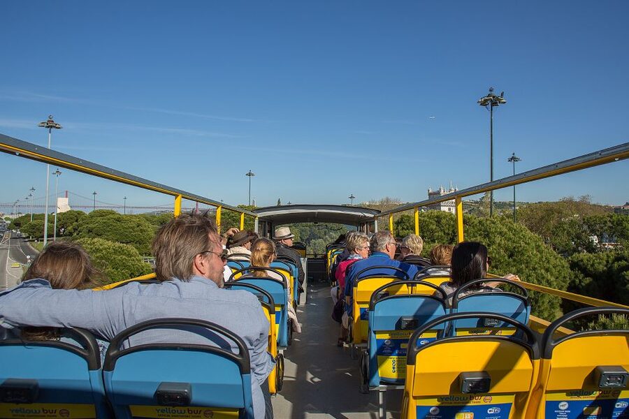 Lisbon: Boat Tour Ticket and Hop-on Hop-off 48-Hour Bus. - Sail the Tagus on the Yellow Boat: Bridge Views, Hills, and a Slower Tempo