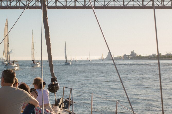 Lisbon Sunset Boat Cruise Tour With Drinks Included - The “food and culture” views: Pantheon, Time Out Market, and Ponto Final