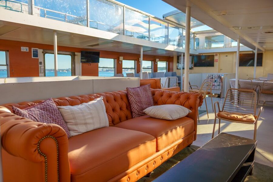 Lisbon: Tagus River Boat Tour with One Drink Included - Audio guide and map: how the self-guided format works