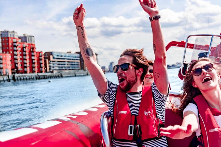 London: River Thames Speed Boat Tour - Waterloo boarding: where the Thames Rockets trip starts