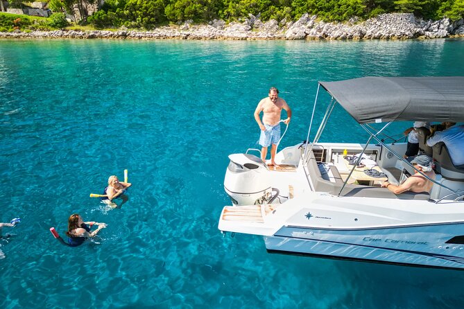 Luxury Private Elaphiti Islands boat tour from Dubrovnik - Šunj Beach on Lopud: swim time with room to choose