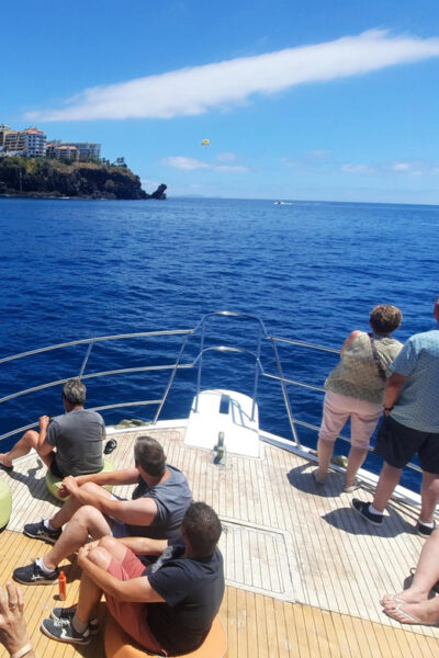 Madeira: Boat Trip with Lunch, Drinks, and Hotel Transfer - The boat setup: where you’ll relax, eat, and cool off