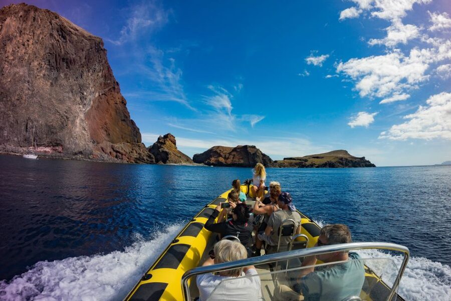 Madeira: Ponta de São Lourenço Lighthouse Boat Tour - Pico Frade and Sideroxylon mirmulans: how the guide turns a boat ride into a nature stop