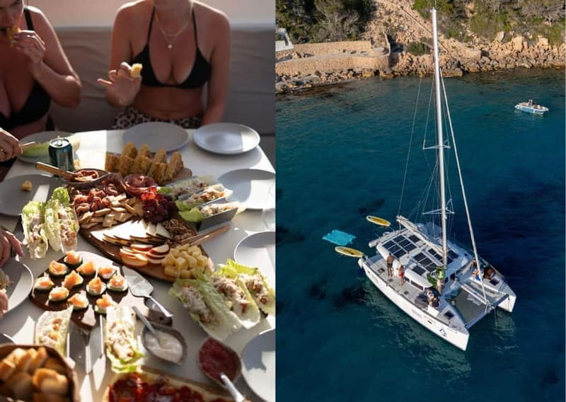 Mallorca: Catamaran Boat Tour with Tapas - On board Salty Breeze: small-group comfort with real breathing room