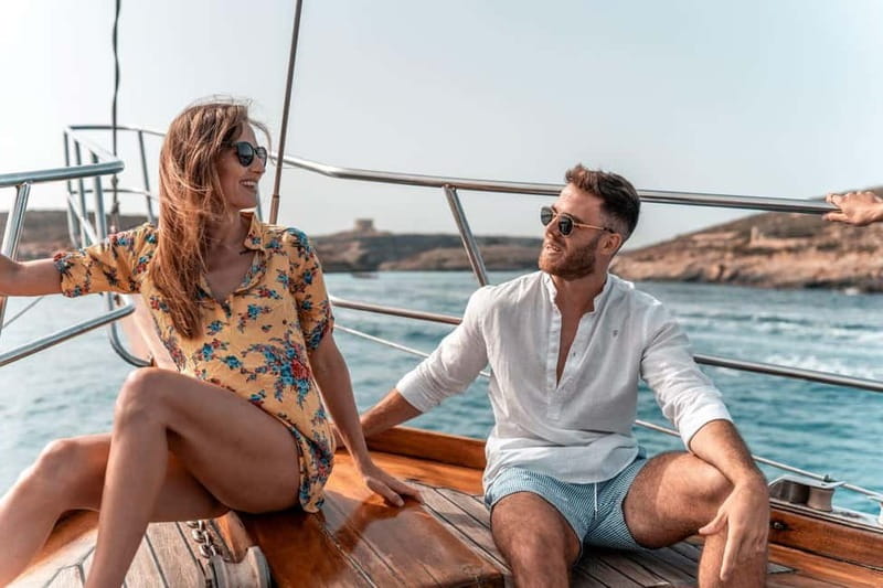 Malta: Blue Lagoon & Sea Caves Boat Trip & Gozo Buggy Tour - Lunch with Local Wine: Buffet Setup and Where You’ll Eat