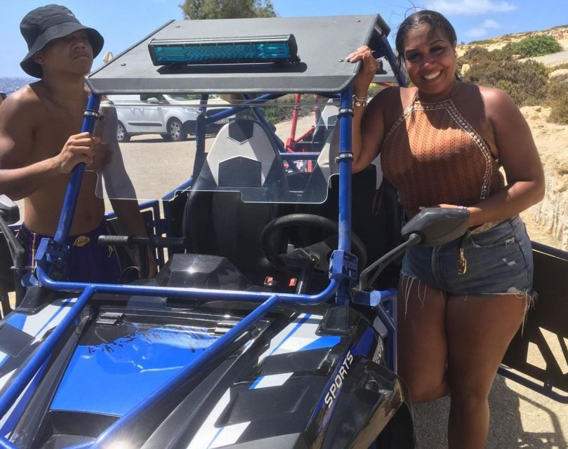 Malta: Full-Day Gozo Buggy Tour with Lunch & Boat Ride - Lunch on Gozo: 3 courses with free-flowing water
