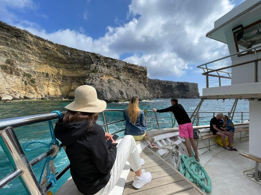 Malta: Gozo Comino and Blue Lagoon Boat Tour with Swim Stop - Onboard Feel, Seating, and What to Bring