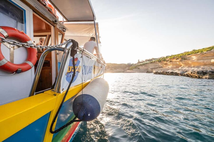 Malta: Sunset Boat Tour to St. Peter’s Pool and South Coast - Why a sunset luzzu works better than another land day