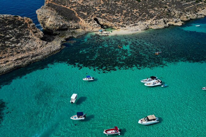 Malta Valletta, Cruise Liner Excursion - Blue lagoon Boat Tour - Sea caves with natural light: L-Għar ta’ Bla Saqaf and Santa Marija Caves
