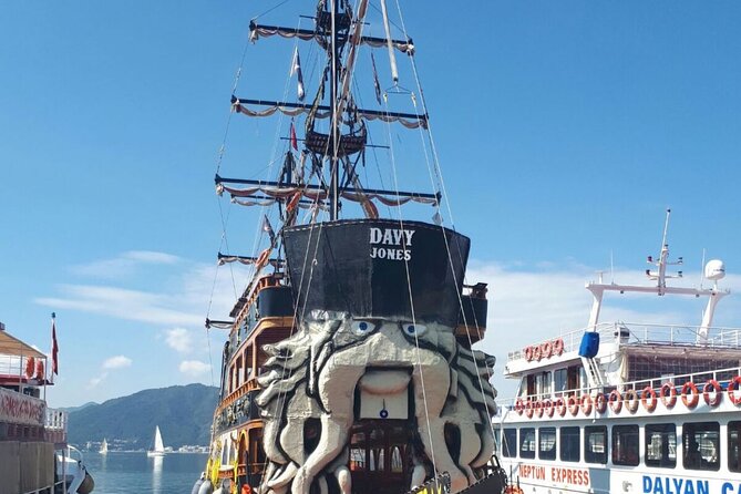 Marmaris All Inclusive Pirate Boat Trip With BBQ Lunch - Phosphorous Cave: Wishing Time and Color-Changing Water