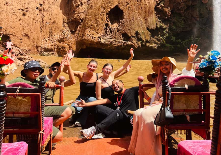 Marrakech: Day Tour to Ouzoud Waterfalls with Boat Trip - The 8:30 departure and the 3-hour country drive