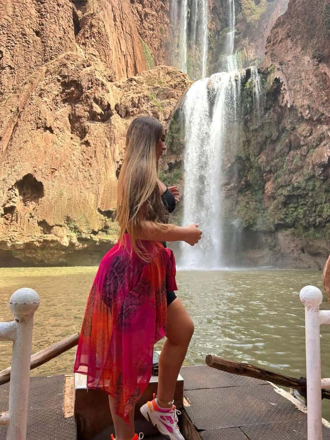 Marrakech: Ouzoud Waterfall, Guided Hike, Boat Ride & Lunch - Boat cruise at the base: the spray-level view you’ll remember