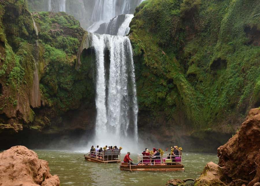 Marrakech to Ouzoud waterfalls day tour - Guide & boat ride - Berber lunch with a waterfall view: what’s included, what’s not