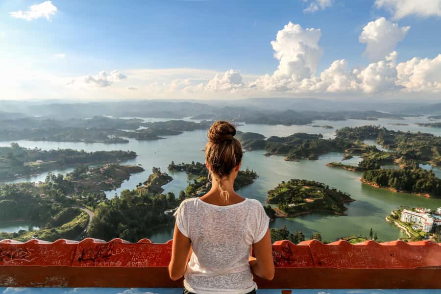 Medellín: Private Guatapé with Peñol Tickets and Boat Ride - Riding the reservoir: landmarks you usually only see in photos