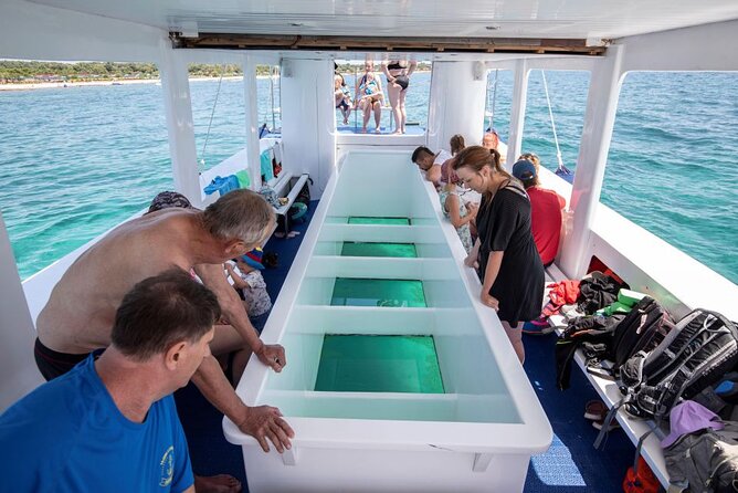 Medulin: Glass Boat Tour Experience to Kamenjak - Stop 1: Kamenjak National Park Swim Break and Golumbera Cave Time