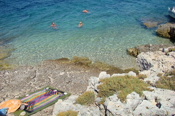 Medulin -Kamenjak 5h boat trip with lunch & drinks on Sandra Boat - Golumbera Cave Swim: The Experience Is the Whole Point