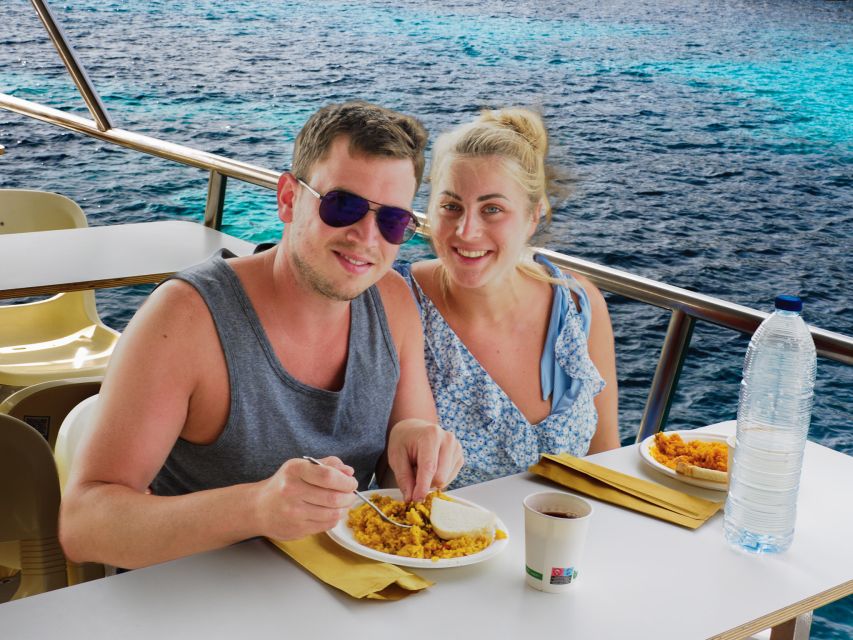 Menorca: Full-Day Boat Tour with Paella Lunch - Macarella–Macarelleta: the sea-view hit, then a change of scenery