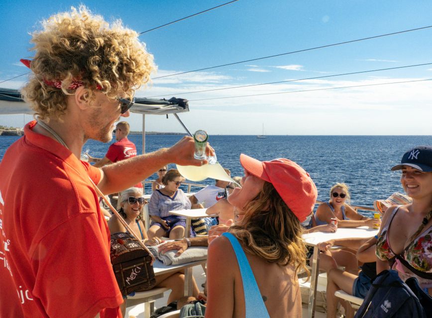 Menorca: Full-Day Boat Tour with Paella Lunch - Son Saura: a second swim window with a more relaxed pace