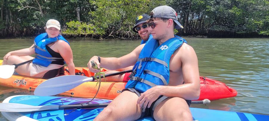 Miami: Biscayne Bay Ultimate Boat Tour with Kayak Experience - Indian Creek views: fast, fun, and a little surreal
