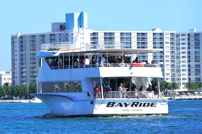 Miami Boat Tour - Celebrity Homes & Millionaire Mansions - From the Port of Miami to skyline views: the working bay meets the showy one