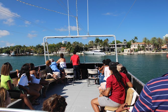 Miami Boat Tour of Celebrity Homes - Captain Jimmy, Laura, and the Crew Energy on Board