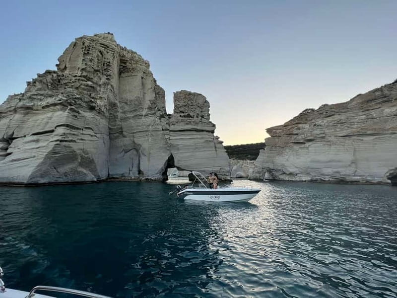 Milos: Self-Driving Boat Tour to Kleftiko - Kleftiko: The Stop You Build Your Timing Around