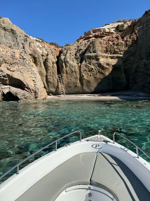 Milos: Self-Driving Boat Tour to Kleftiko - The Boat Experience: Easy Driving, Comfort, and Music