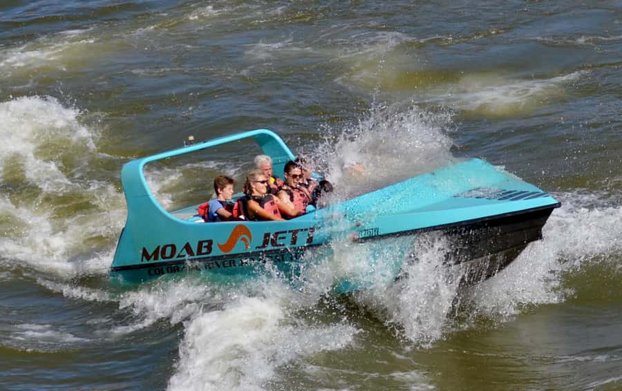 Moab: 2-Hour New Zealand style Adventure Jet Boat Tour - A 2-hour jet boat that feels like a speed-adventure, not a long wait