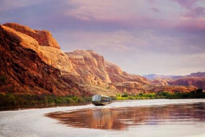 Moab: Colorado River Sunset Boat Tour with Optional Dinner - The 1.5-hour sunset cruise: what you actually do on the water