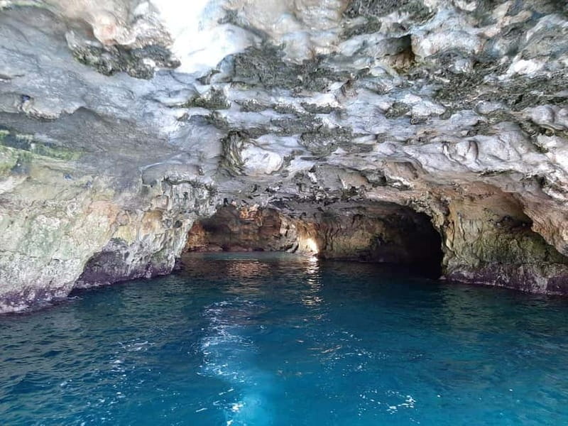 Monopoli: 2.5 Hour Boat Tour to the Polignano a Mare Caves - Drinks, music, and the human touch from Francesco