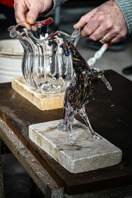 Murano:Boat Ride, Glassblowing Demonstration & Factory Visit - From San Marco by water taxi: the ride that sets the tone