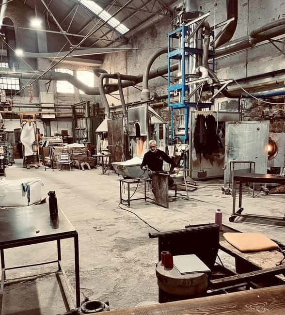 Murano:Boat Ride, Glassblowing Demonstration & Factory Visit - Live blown-glass demonstration: seeing the work, not just the result