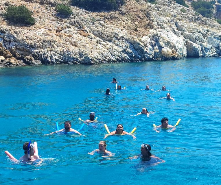 Naxos: Koufonissia and Rina Cave Boat Trip with BBQ - Rina Cave snorkeling and swimming: the standout stop