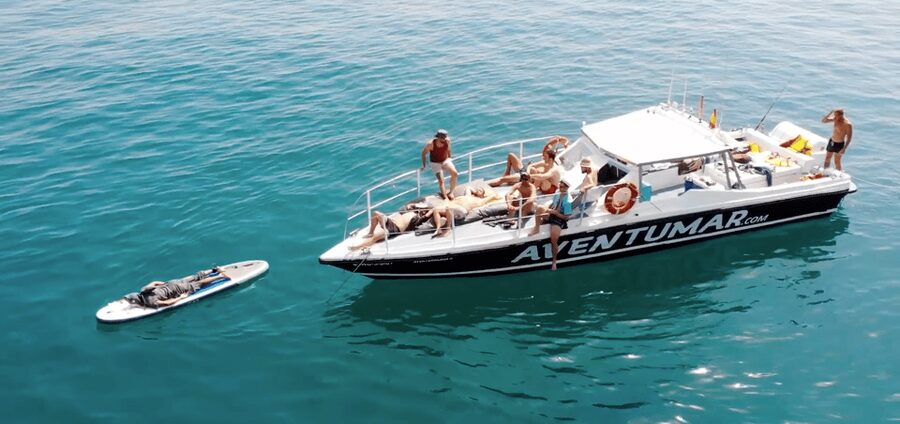 Nerja: Maro Waterfall Boat Trip with Paddleboarding & Drink - From Caleta de Vélez to the Cliffs of Maro-Cerro Gordo