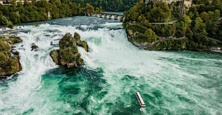 Neuhausen am Rheinfall: Rhine Falls Boat Tour - Boarding at Schlössli Wörth Platz No. 3: timing and getting there