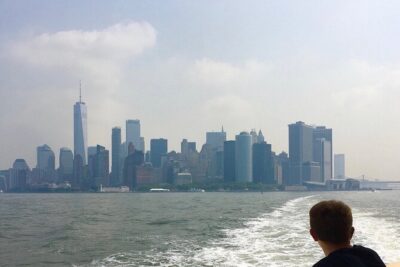 New York City Sightseeing Bus Tour and Boat Ride - Ferry Time: 1 Hour on the Water Past Liberty, Ellis Island, and Governors Island