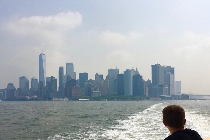 New York City Sightseeing Bus Tour and Boat Ride - Ferry Time: 1 Hour on the Water Past Liberty, Ellis Island, and Governors Island