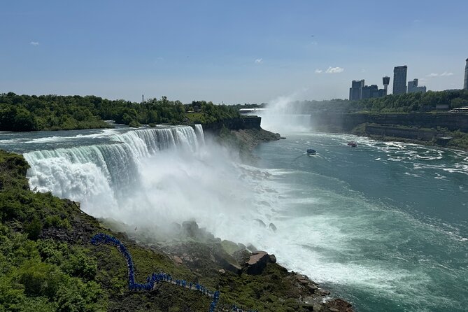 Niagara Falls Barrel Bundle Boat Ride, Cave, Trolley Ride & More - Maid of the Mist boat cruise: you’ll feel it before you see it